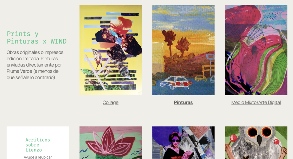 Galería Pluma Verde -- 
¡Ahora en Vivo!

https://edicionesplumaverde.com/galeria-pluma-verde/